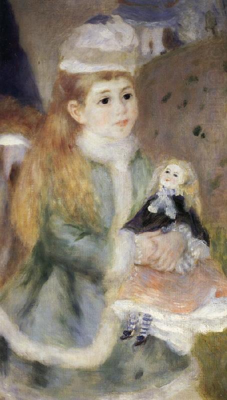 Pierre-Auguste Renoir Details of Mother and children china oil painting image